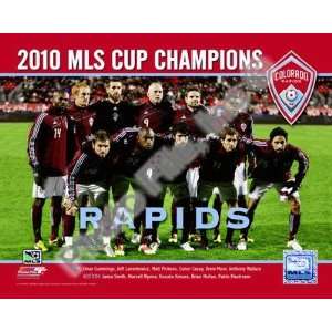  The Colorado Rapids 2010 MLS Cup Champions Team Photo with 