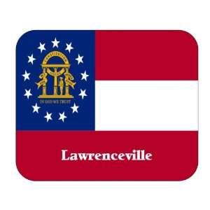  US State Flag   Lawrenceville, Georgia (GA) Mouse Pad 
