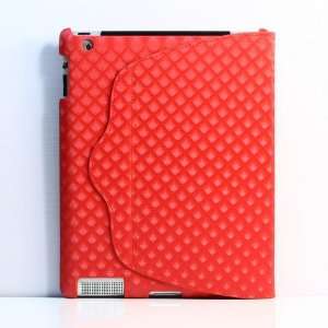  [6 Colors] Latticed Pattern (Red) Photo style Protector 