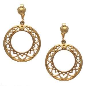  Latisha Gold Clip On Earrings Jewelry