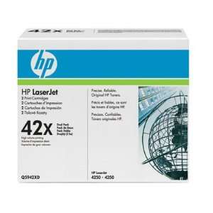  New Hp 42x Laserjet 4250/4350 Smart Print Cartridge Dual 