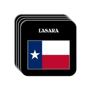  US State Flag   LASARA, Texas (TX) Set of 4 Mini Mousepad 