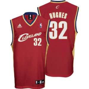 Larry Hughes Jersey adidas Maroon Replica #32 Cleveland Cavaliers 