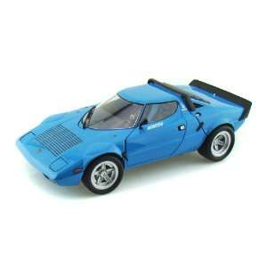  Lancia Stratos HF Wide Wheel 1/18 Blue Toys & Games