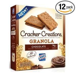 Lance Granola with Chocolate Filling Cracker Creations, 6 individual 