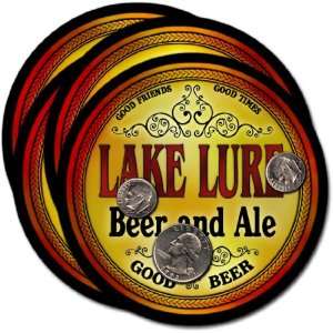  Lake Lure, NC Beer & Ale Coasters   4pk 