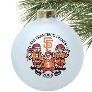  San Francisco Giants White 2008 Collectors Series Ornament 