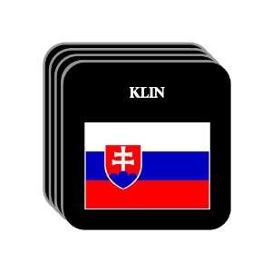  Slovakia   KLIN Set of 4 Mini Mousepad Coasters 