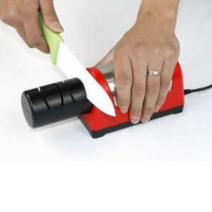  Taidea Two Stage Electric Knife Sharpener for Ceramic 