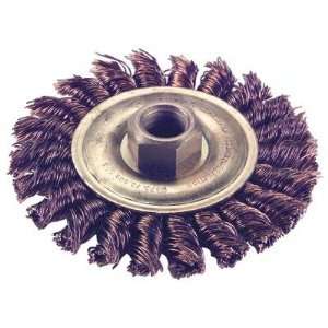  Knot Wire Wheel Brushes   6dia. whl. 5/8 11 thrdarbor 