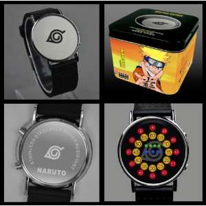  Naruto Konoha Led Wrist Watch 