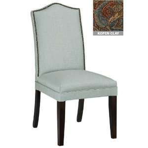   Chair with Nailhead Trim   camel back, Kopen Lapis