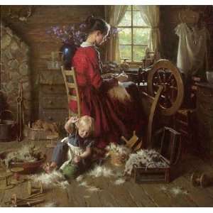  Morgan Weistling   A Helping Hand Canvas Giclee