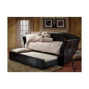  Daybed   Brookland Daybed in Dark Brown Leather