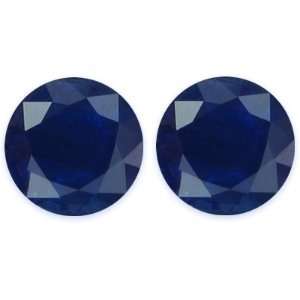  3.31 Carat Loose Sapphires Round Cut Pair Jewelry