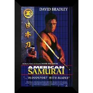  American Samurai 27x40 FRAMED Movie Poster   Style A