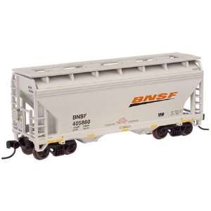   N TrainMan ACF 2 Bay CF Hopper, BNSF/New #405860 Toys & Games