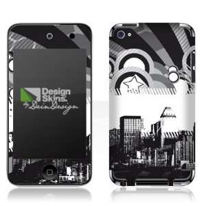   iPod Touch 4tn Generation   City Skyline Design Folie Electronics