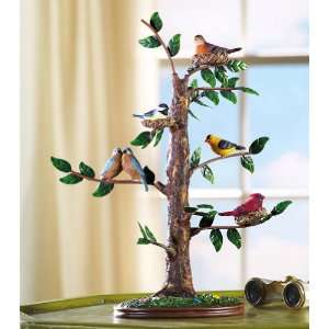   Birds In The Tree Table Sculpture By Collections Etc