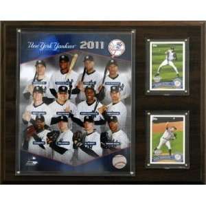  New York Yankees 2011 Team 12x15 Plaque Sports 