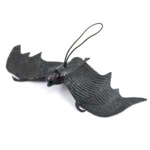 Halloween Silicone Bat Decoration Black 