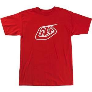 Troy Lee Designs Logo Mens Short Sleeve Race Wear T Shirt/Tee   Red 