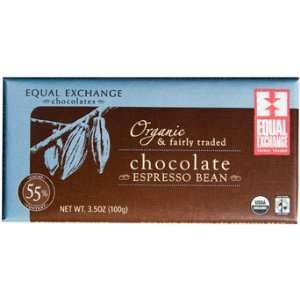   Dark Chocolate Espresso Bean   3.5 oz Bar