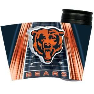  Chicago Bears Insulated Travel Tumbler Mug 16 oz Sports 