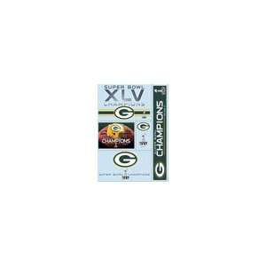  Wincraft Green Bay Packers Super Bowl XLV Champions 11 x 
