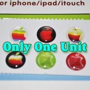  Apple Logo Home Button Sticker for Apple Ipad/iphone 3g 