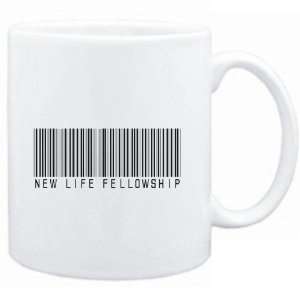  Mug White  New Life Fellowship   Barcode Religions 