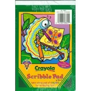  Crayola Scribble Pad 6 X 9, 72Pages (6 Pack)