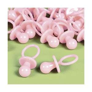  24 Pink Pacifiers Baby Girl Shower Party Favors 