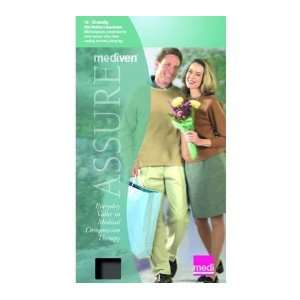 Mediven   Assure   Unisex Closed Toe Thigh Highs w Silicone Top Band 