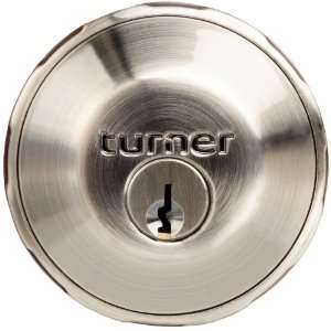  By Design 200 AN Turner Keyless Locking Deadbolt, Antique Nickel, SC 4