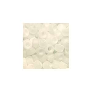  Crystal Frost Plastic Pony Beads 6x9mm, Value Pack, 130g 
