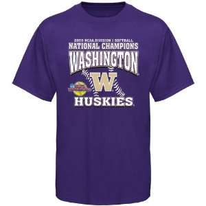  Washington Huskies Purple 2009 NCAA Division 1 Softball 