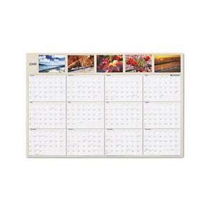   Write On/Wipe Off Reversible Yearly Wall Calendar  Home