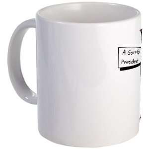 Al Gore For President Earth day Mug by   Kitchen 