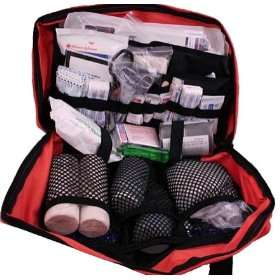  Fully Stocked Master Camping First Aid Trauma Kit Bag 