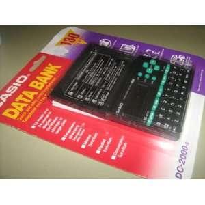   Co., LTD. Casio Data Bank 130 Tel & Fax #DC 2000 s Electronics