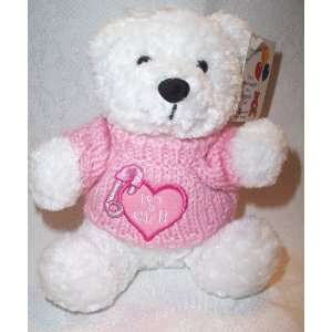    Its A Girl Balloon Weight or Huggable Teddy Bear Toys & Games