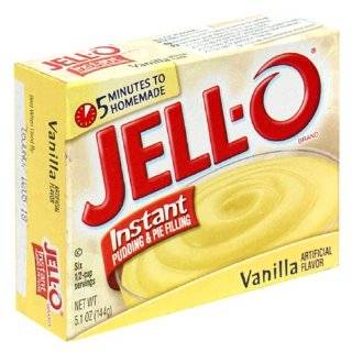 Jell O Instant Pudding & Pie Filling, Chocolate, 3.9 Ounce Boxes (Pack 
