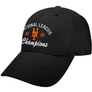  New York Mets Black 2006 National League Champions Hat 