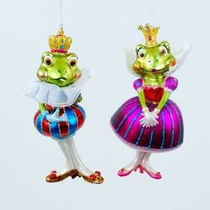 Royal Frog Prince Charming & Princess Christmas Ornament 