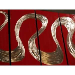 Abstract metal decor unique wall art by artist Ash Carl  