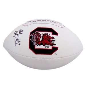 Alshon Jeffery Signed South Carolina Logo Football COA   Autographed 