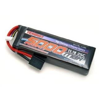 11.1V 5000mAh 25C Li Polymer Battery Pack with Traxxas Connector