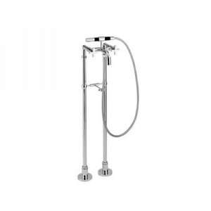   Architectural Exposed Tub Filler With Pillar Legs