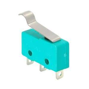  SPDT Miniature Snap Action Micro Switch with Offset Lever 